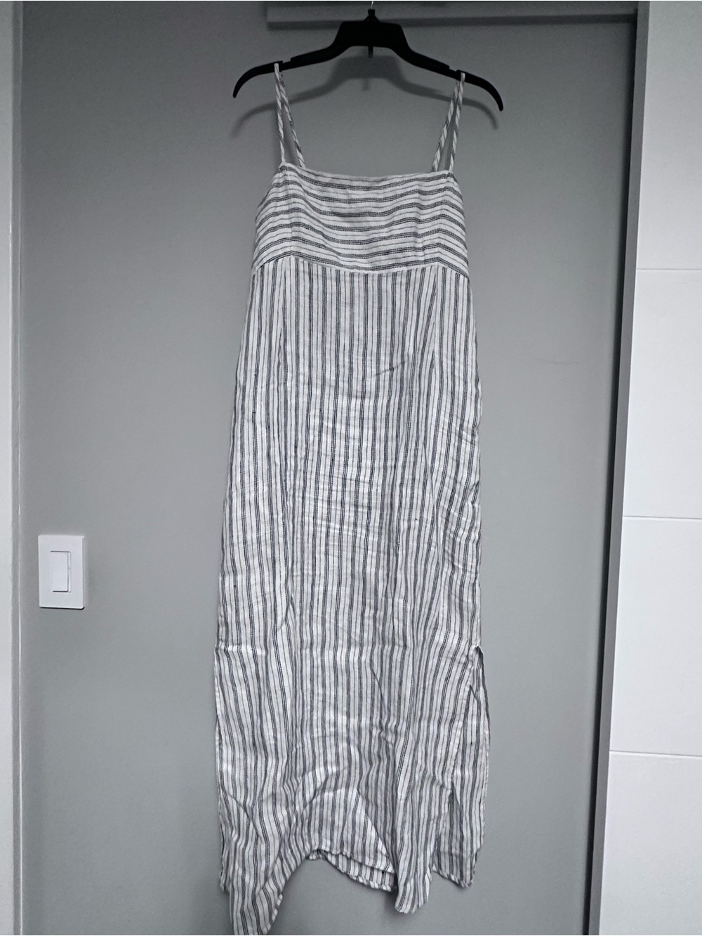 Faherty Sierra Linen Sundress - Oceanside Stripe